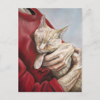 Postales de arte para un gato fuerte