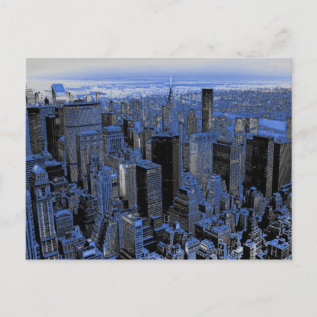 Postales de arte pop de Nueva York (Anverso)