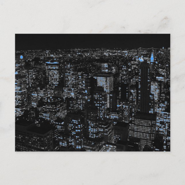 Postales de arte pop de Nueva York (Anverso)