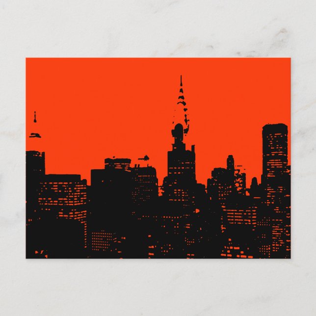 Postales de arte pop de Nueva York (Anverso)