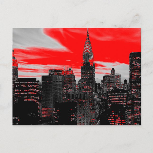 Postales de arte pop de Nueva York (Anverso)