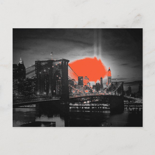 Postales de arte pop de Nueva York (Anverso)