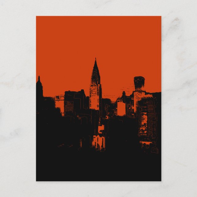 Postales de arte pop de Nueva York (Anverso)