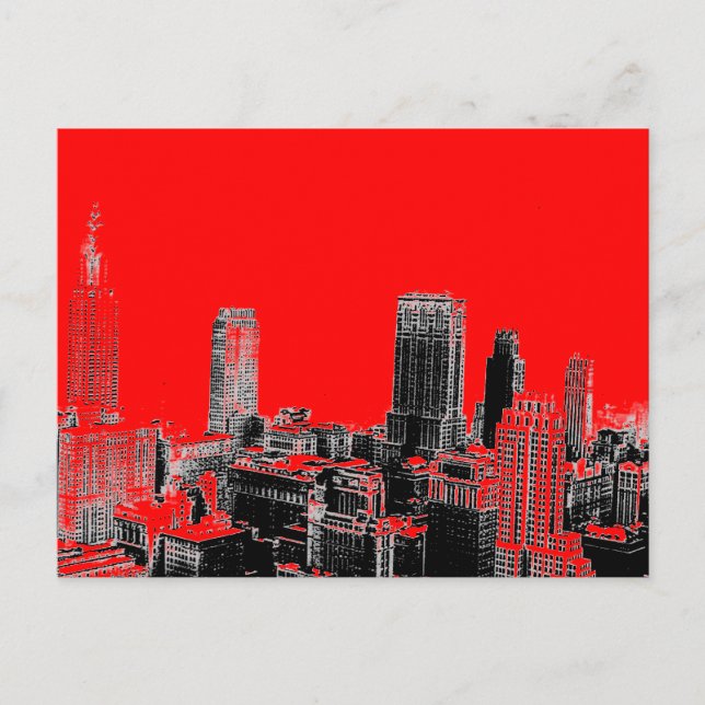 Postales de arte pop de Nueva York (Anverso)