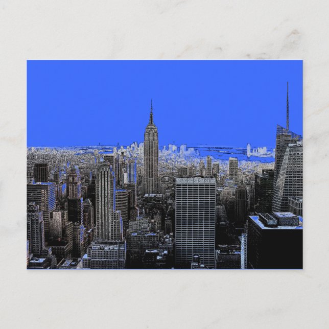 Postales de arte pop de Nueva York (Anverso)