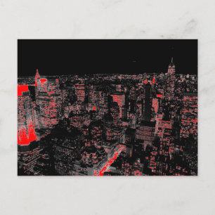 Postales de arte pop de Nueva York