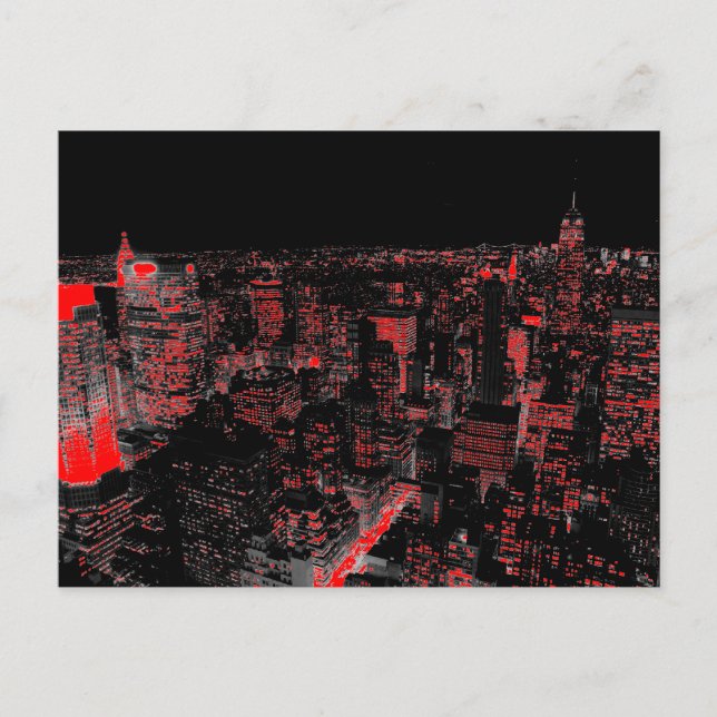 Postales de arte pop de Nueva York (Anverso)