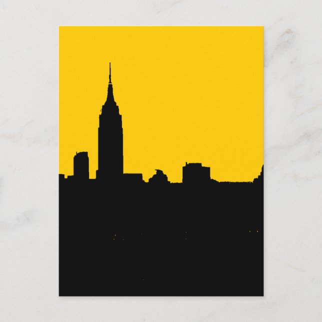 Postales de arte pop de Nueva York (Anverso)