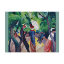 Postales de August Macke Promenade CC0712