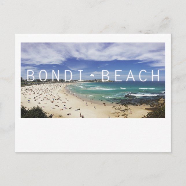 Postales de Australia Bondi Beach (Anverso)