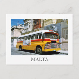 Postales de autobús maltés