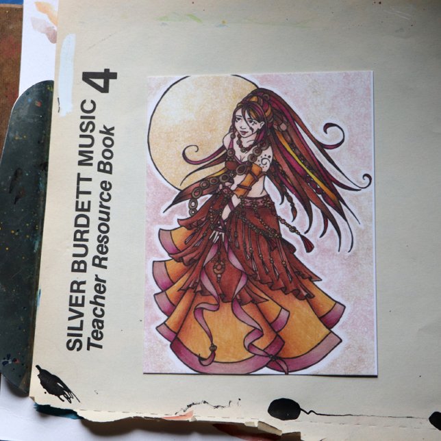 Postales de bailarina de Belly de otoño (Subido por el creador)