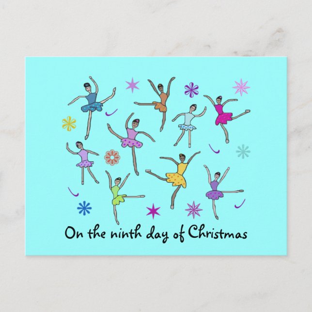 Postales de Ballerinas Danzando (Anverso)