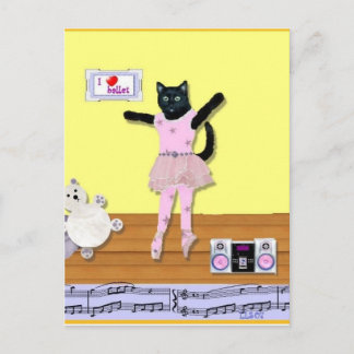 Postales de ballet Kitty