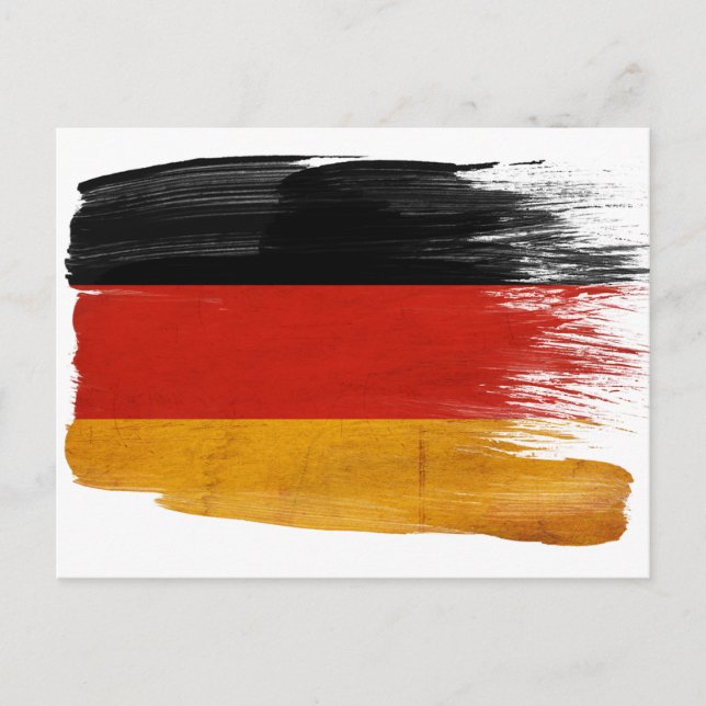 Postales de bandera de Alemania (Anverso)