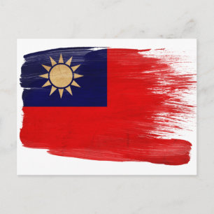 Postales de bandera de Taiwán