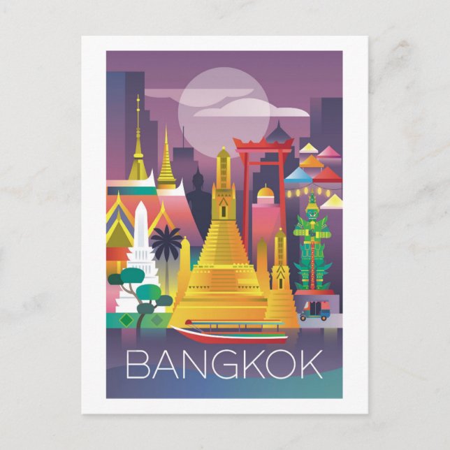 Postales de Bangkok (Anverso)