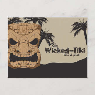 Postales de bar tiki malvadas