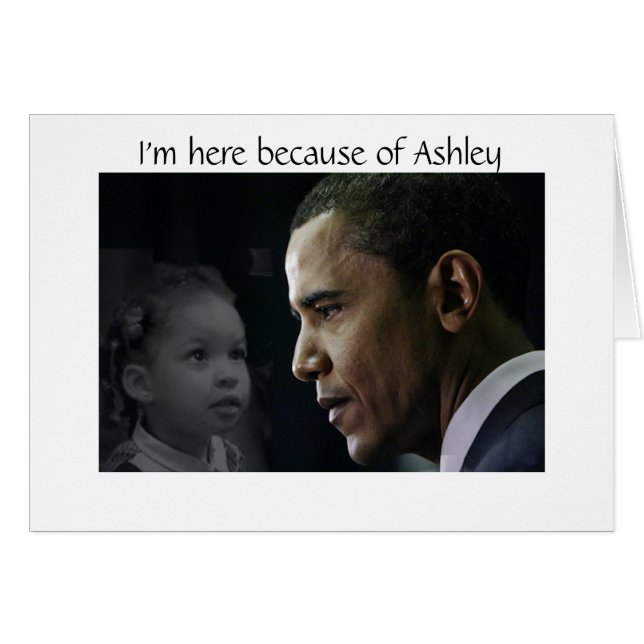 Postales de Barack Obama - Ashley (Anverso (Horizontal))