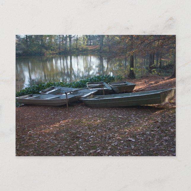 Postales de barcas de bayou (Anverso)