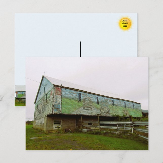Postales de Barn Pintada (Anverso / Reverso)