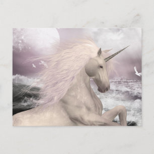 Postales de belleza mágica de Unicornio