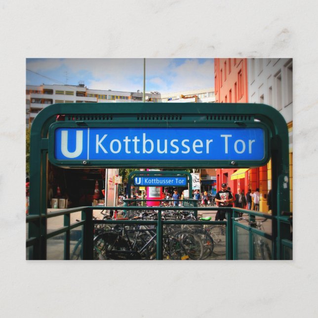 Postales de Berlín: Kottbusser Tor (Anverso)