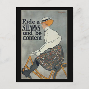 Postales de bicicleta de época