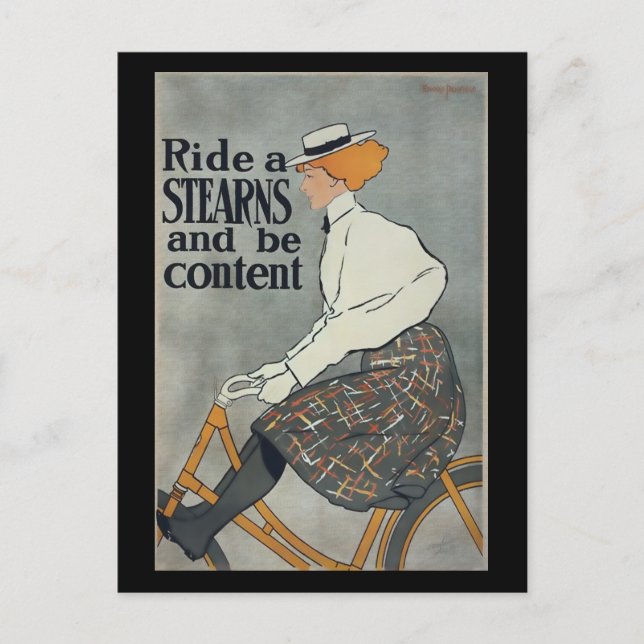 Postales de bicicleta de época (Anverso)