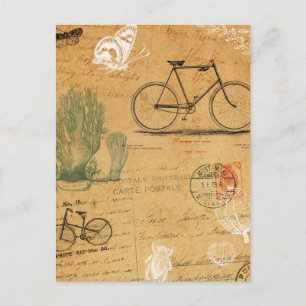 Postales de bicicleta de época