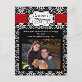 Postales de bienvenida de la temporada de damasque