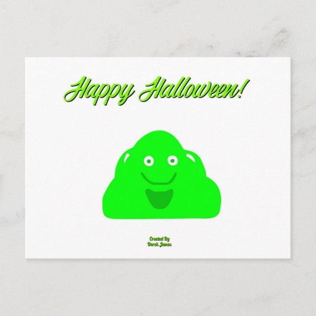 Postales de Blob de Halloween (Anverso)