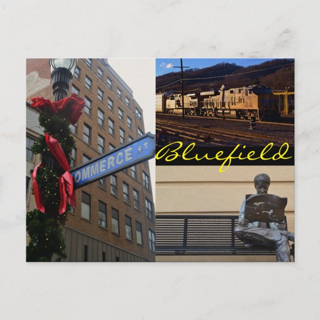 Postales de Bluefield (WV) (Anverso)