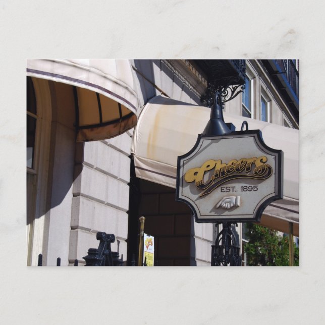 Postales de Boston Cheers (Anverso)