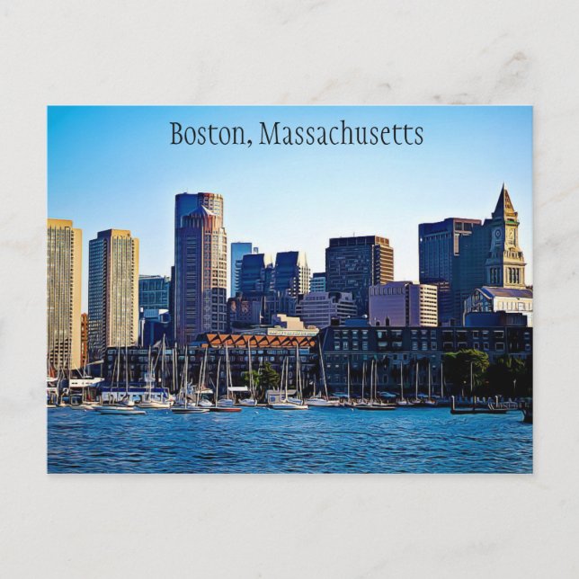 Postales de Boston, Massachusetts (Anverso)
