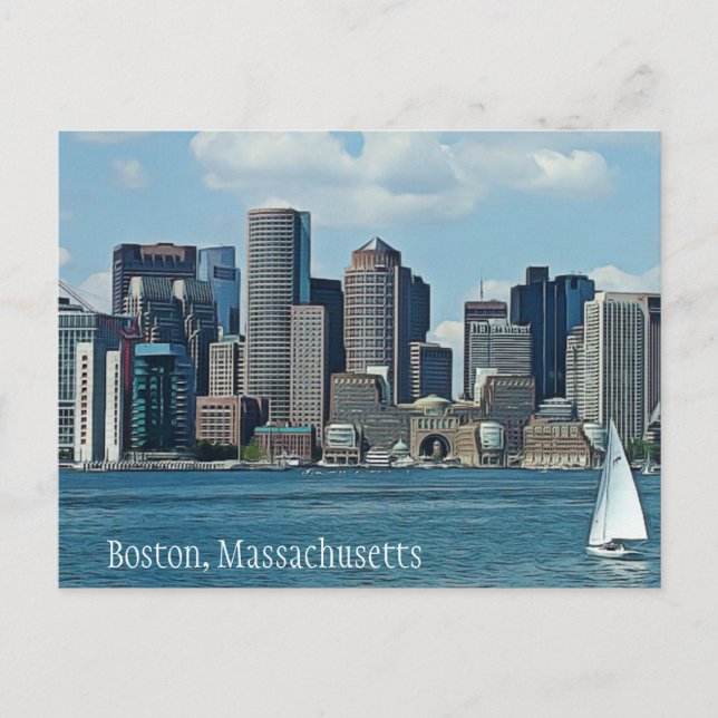 Postales de Boston, Massachusetts (Anverso)