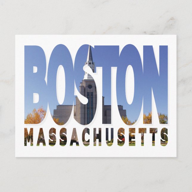 Postales de Boston, Massachusetts (Anverso)
