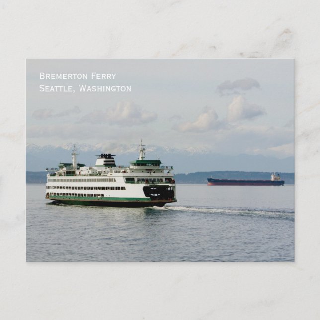 Postales de Bremerton Ferry (Anverso)