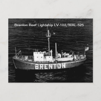Postales de Brenton Reef Lightship LV-102/WAL-525