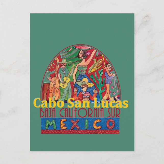 Postales de CABO SAN LUCAS México (Anverso)