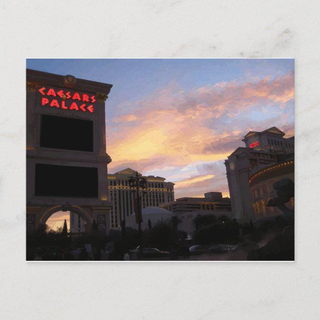 Postales de Caesars Sunset (Anverso)