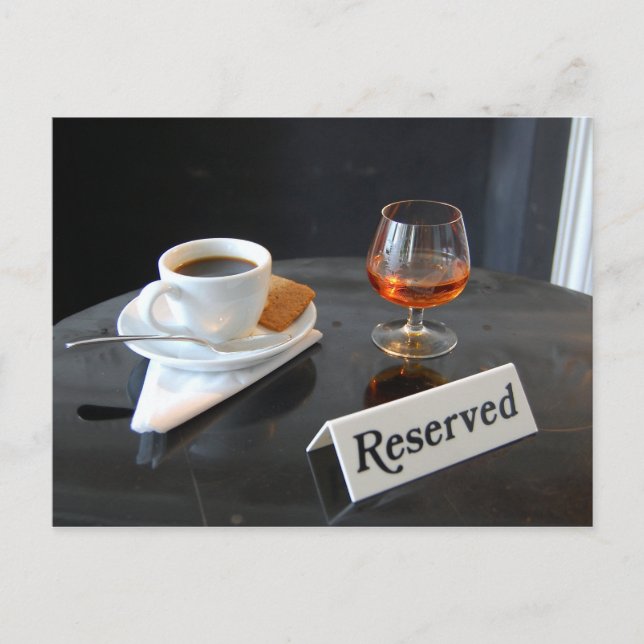 Postales de Café Culture (Anverso)