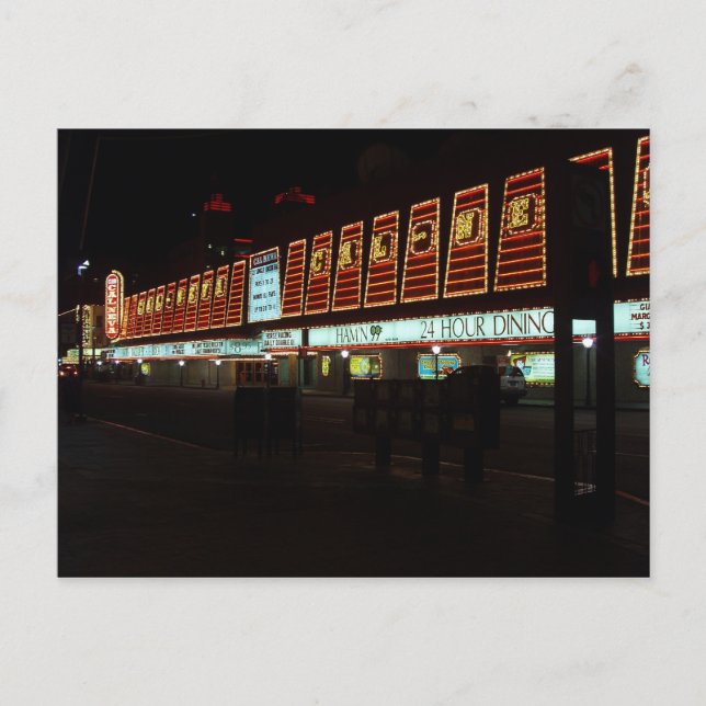 Postales de Cal Neva Reno Nevada (Anverso)