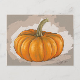 Postales de calabaza de otoño - Arte original