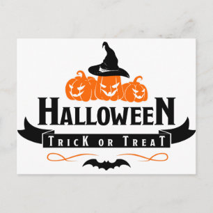 Postales de calabazas de Halloween