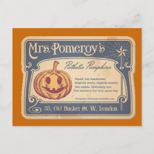 Postales de calabazas patéticas