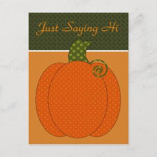 Postales de Calico Pumpkin Trio