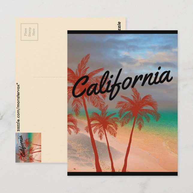 Postales de California (Anverso / Reverso)