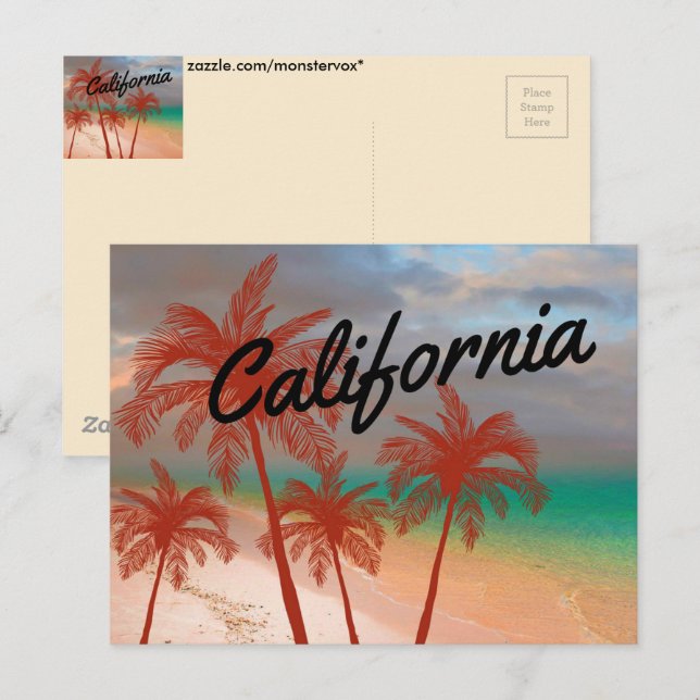 Postales de California (Anverso / Reverso)