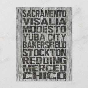 Postales de California Central Valley